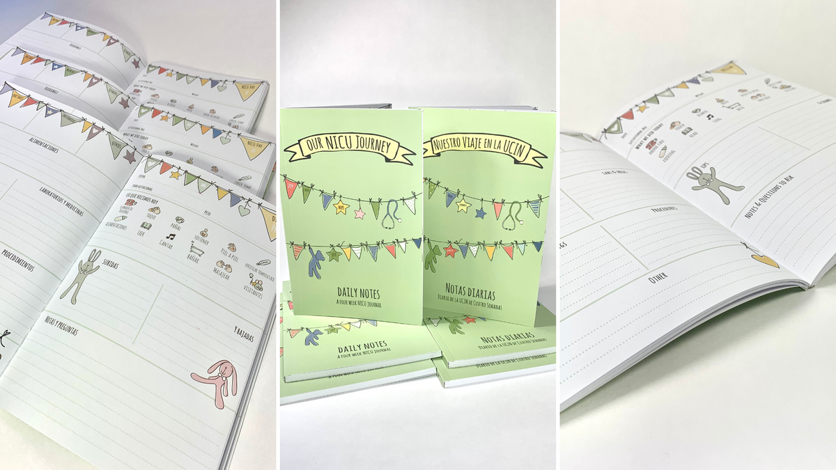 baby book, nicu baby book, nicu journal, better than a baby book