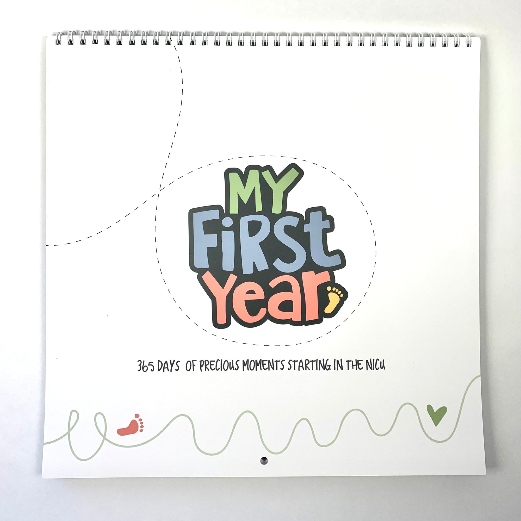 My First Year NICU Calendar - English